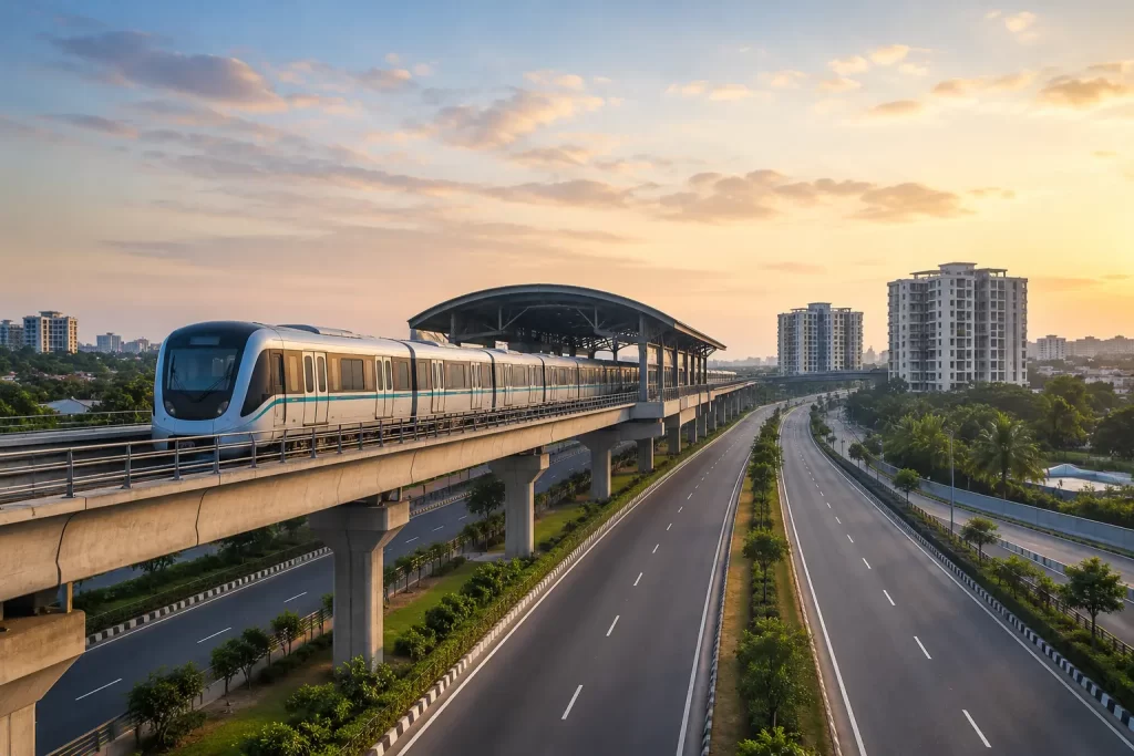 Impact of Metro and Road Development